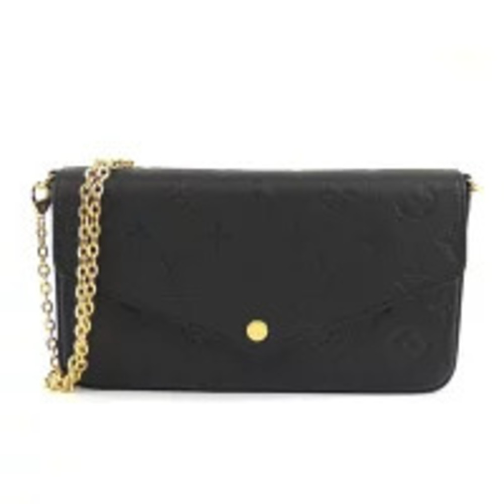 Louis Vuitton Pochette Felicie Empreinte Noir Black
